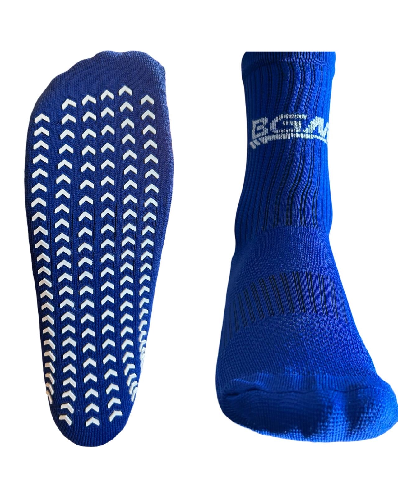 BGM Blue grip socks