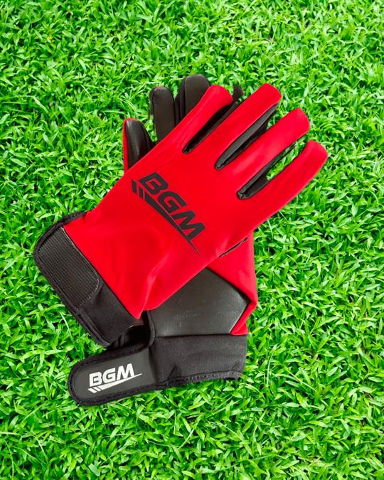 BGM Red and Black Gloves