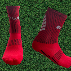 BGM Red Grip Socks
