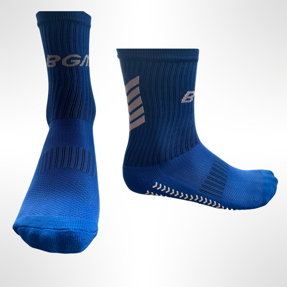 BGM Blue grip socks
